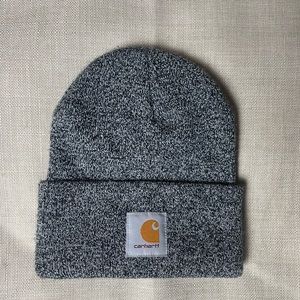 Gray Carhartt Cuffed Knit Beanie
